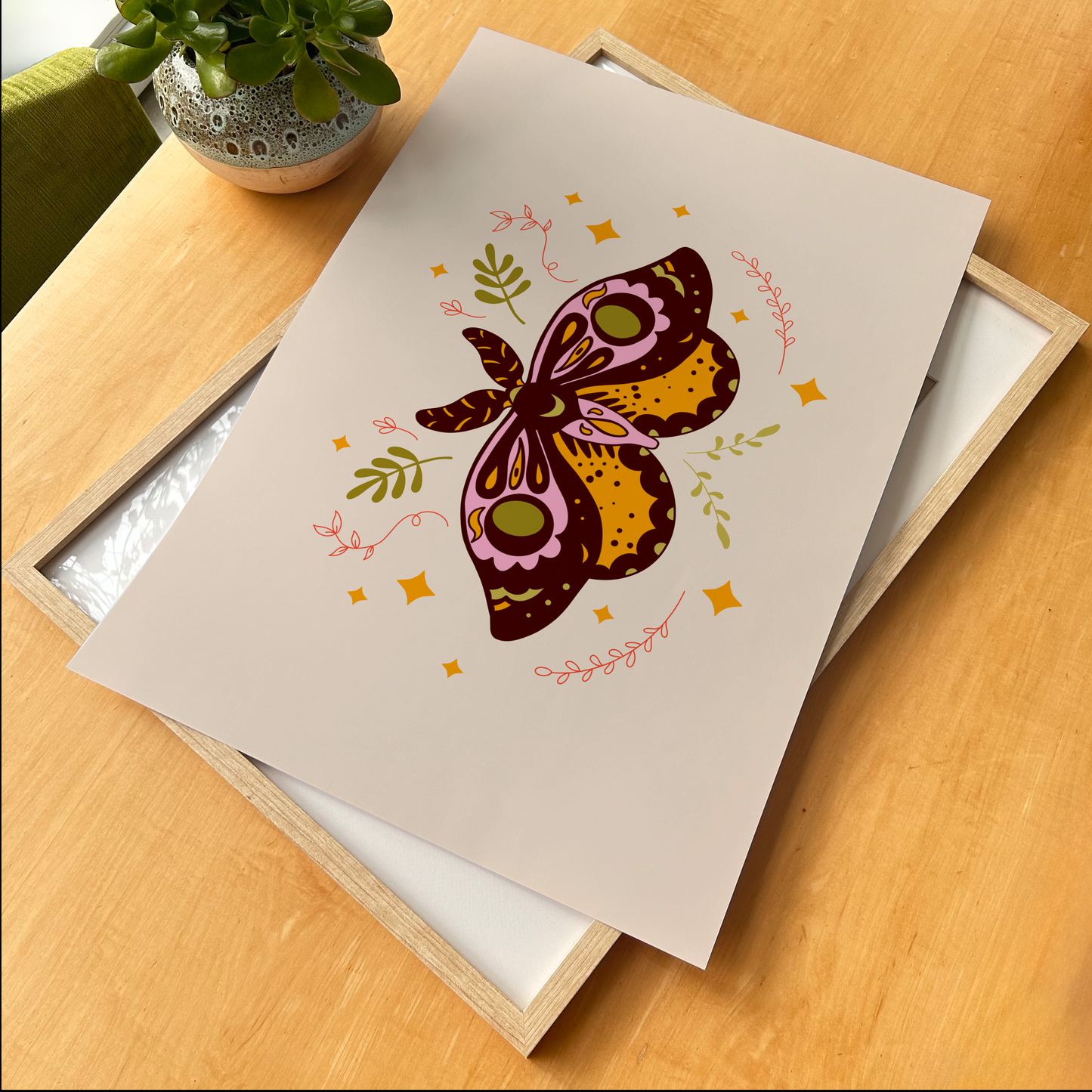 Moth Print