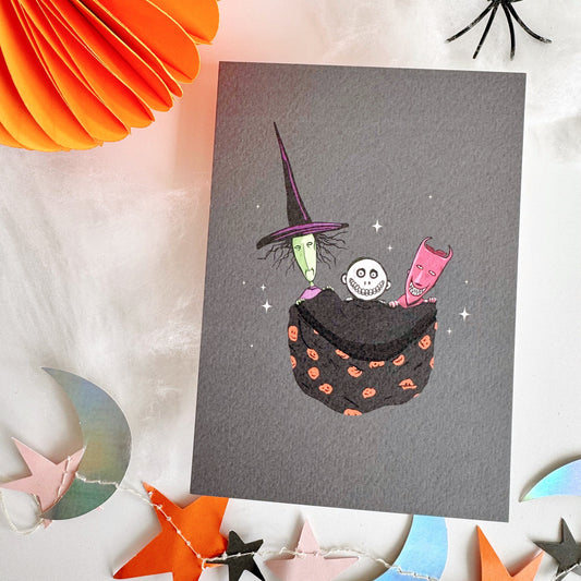 Nightmare Before Christmas - Oogies Boys Postcard