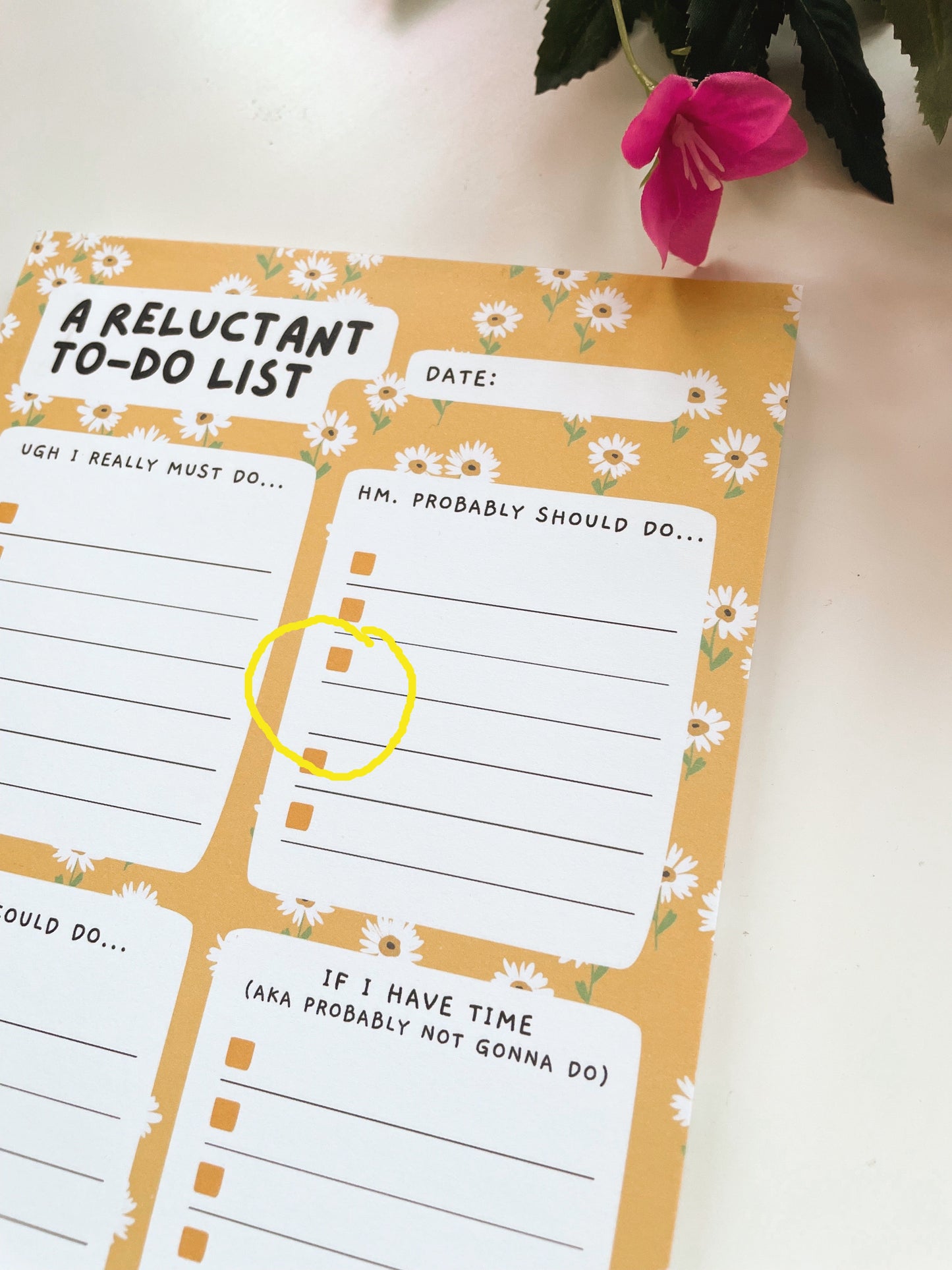 Whoopsie Notepad - Seconds