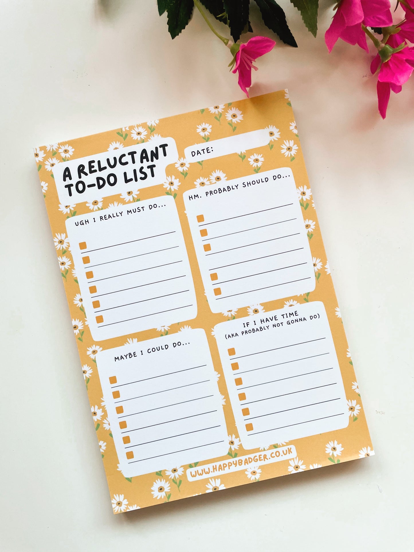 Whoopsie Notepad - Seconds