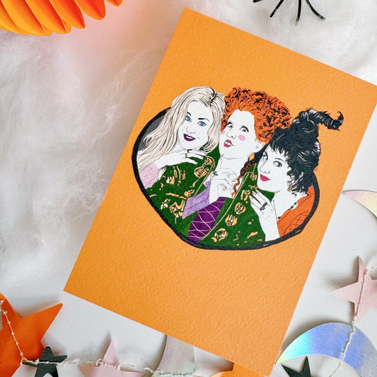 Hocus Pocus - The Sanderson Sisters Postcard