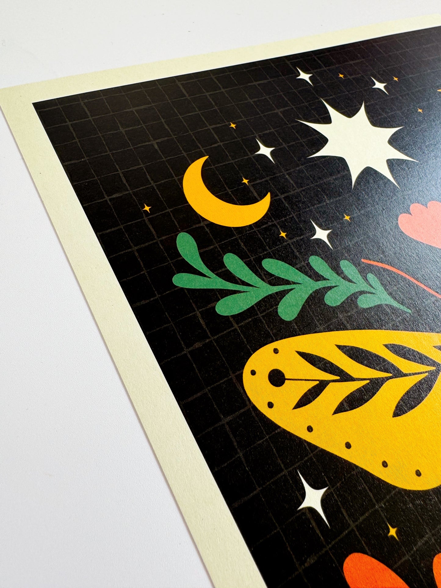 Limited Edition Celestial Moth Print - A4