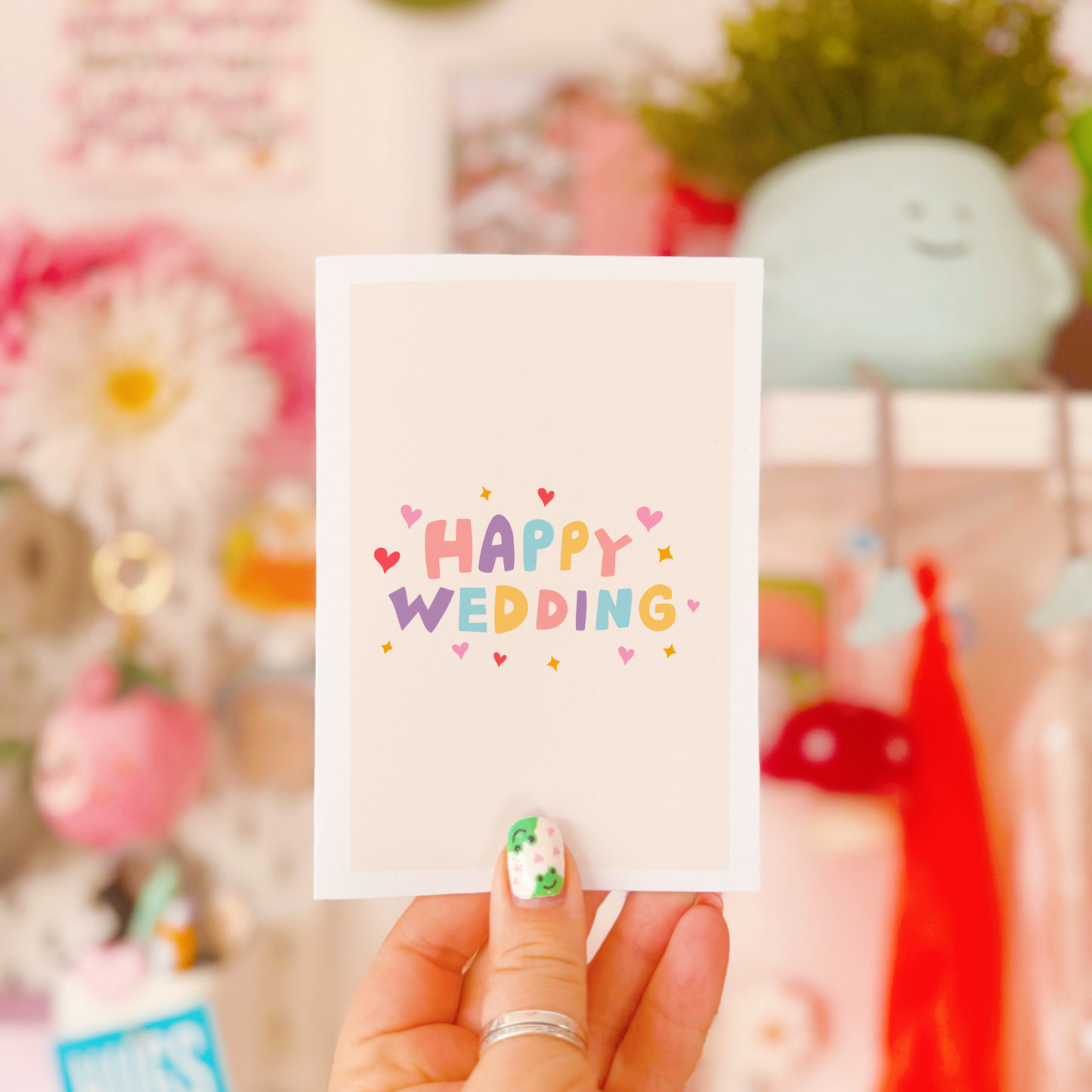 Happy Wedding Card - A6 Greetings Card