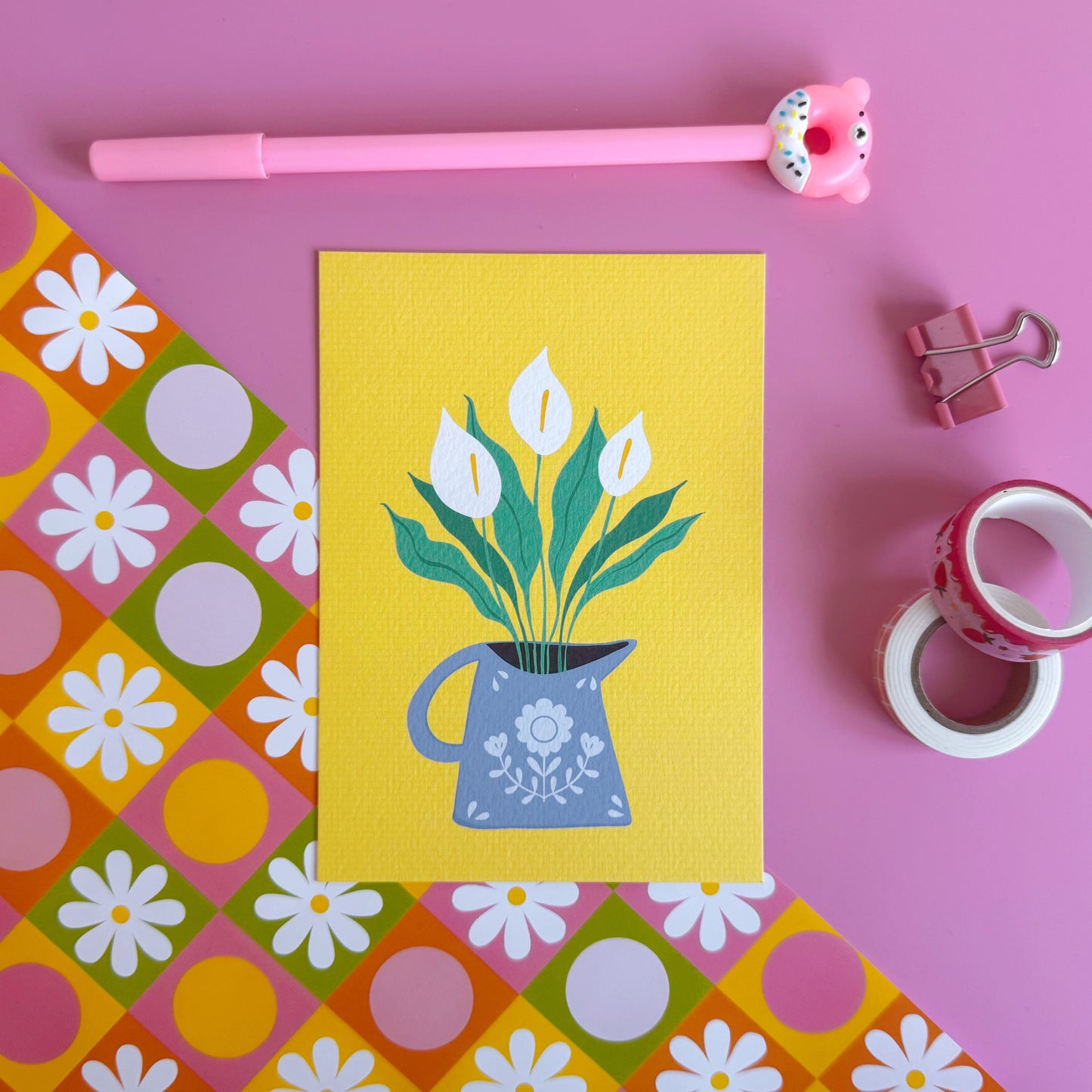 Calla Lily Luxury Postcard