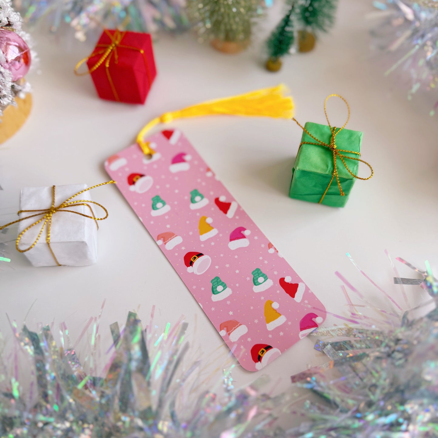 Christmas Hats Bookmark