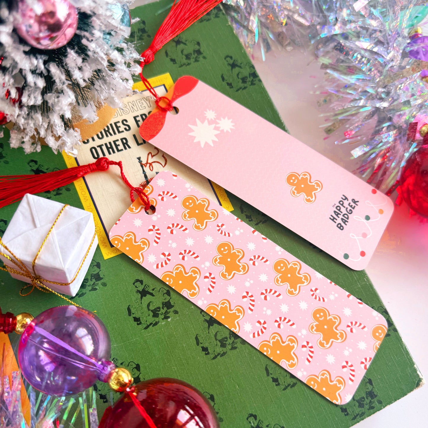 Gingerbread Person Christmas Bookmark