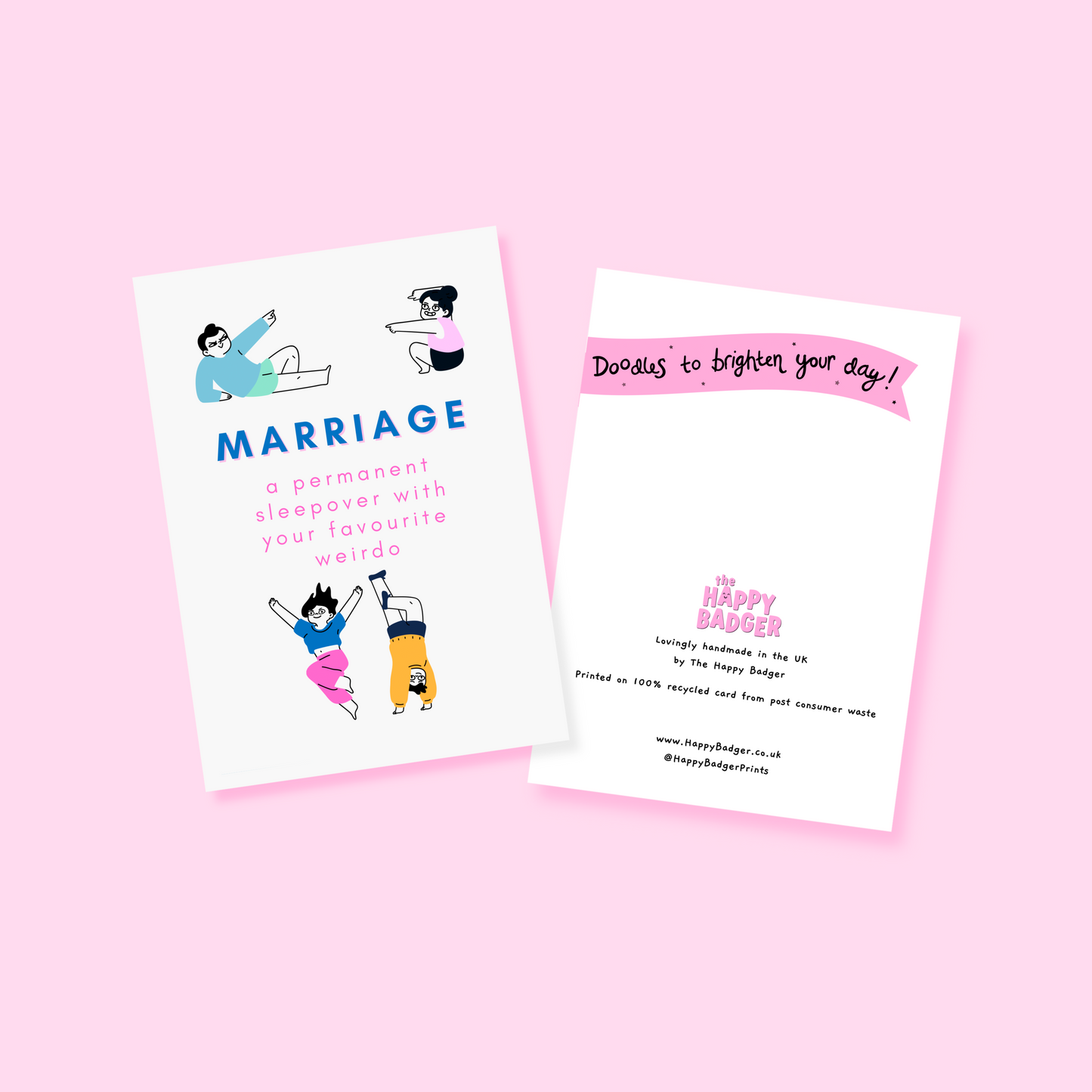 Marriage Quote Card - A6 Greetings Card