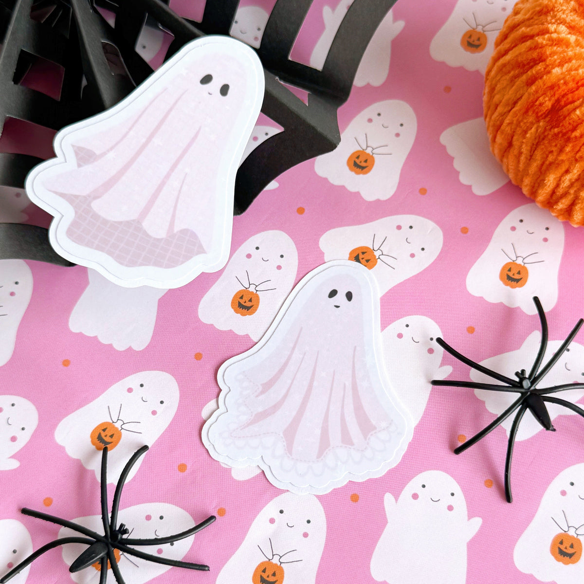 Ghost Stickers - Holographic Sticker