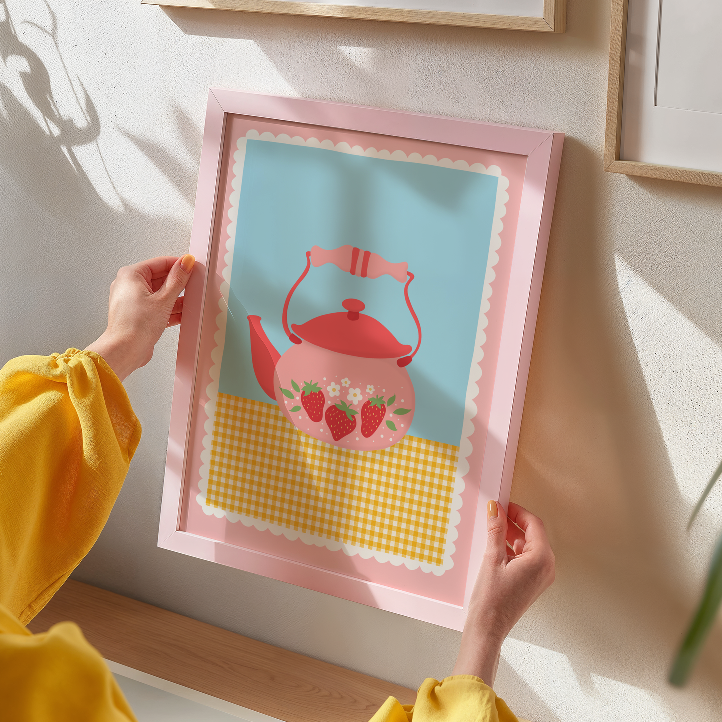 Strawberry Kettle Print