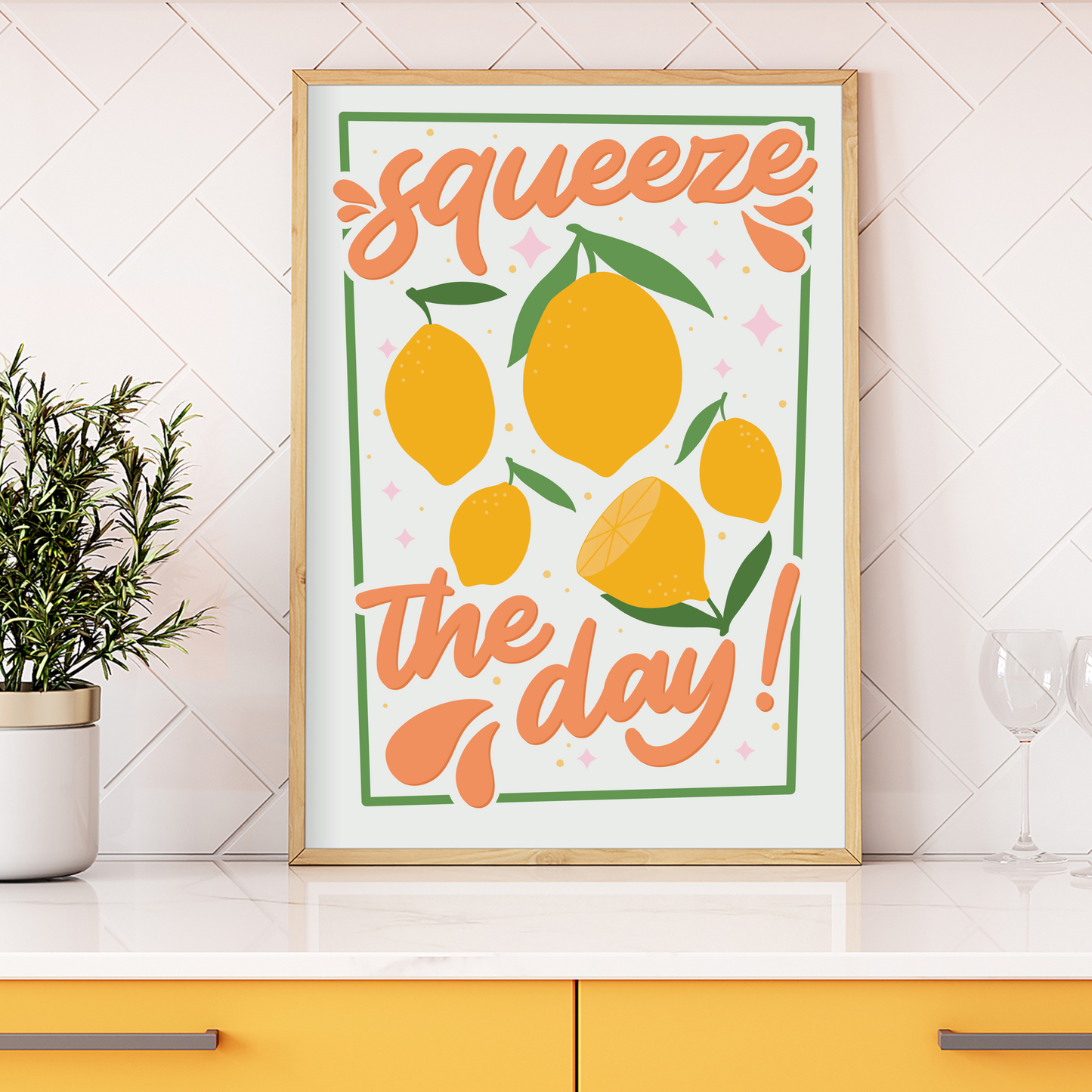 Squeeze The Day Print