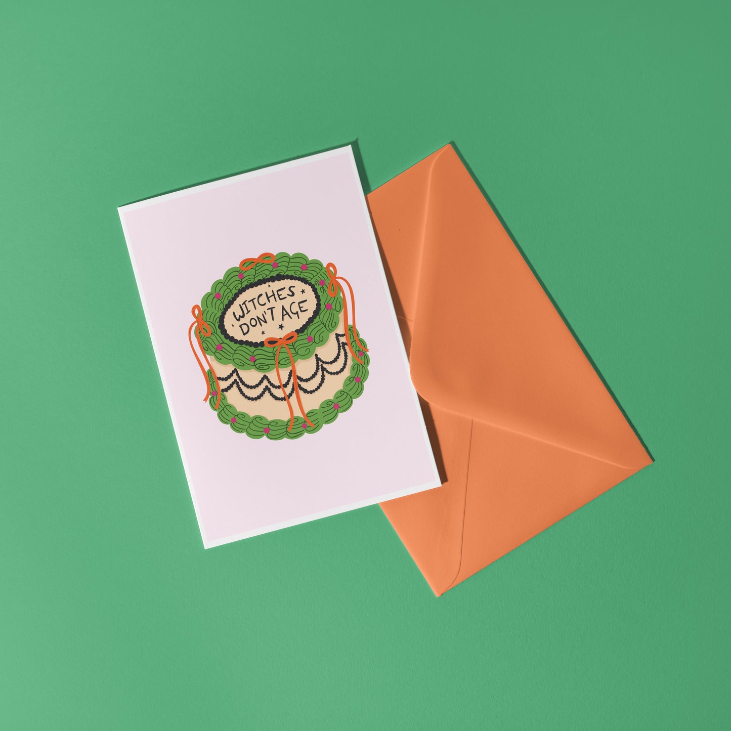 Witches Don't Age Birthday Card - A6 Greetings Card