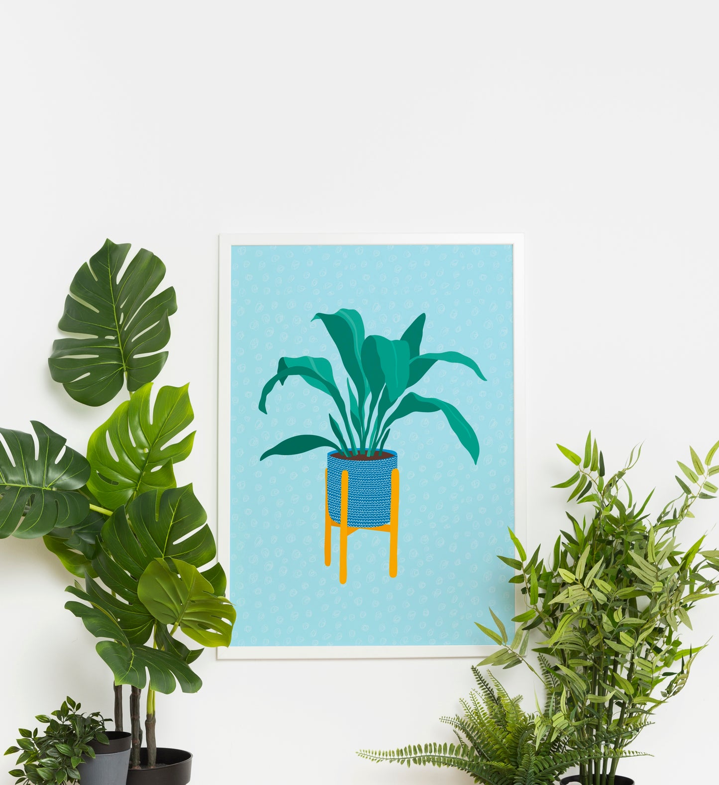 Potted Plant Print