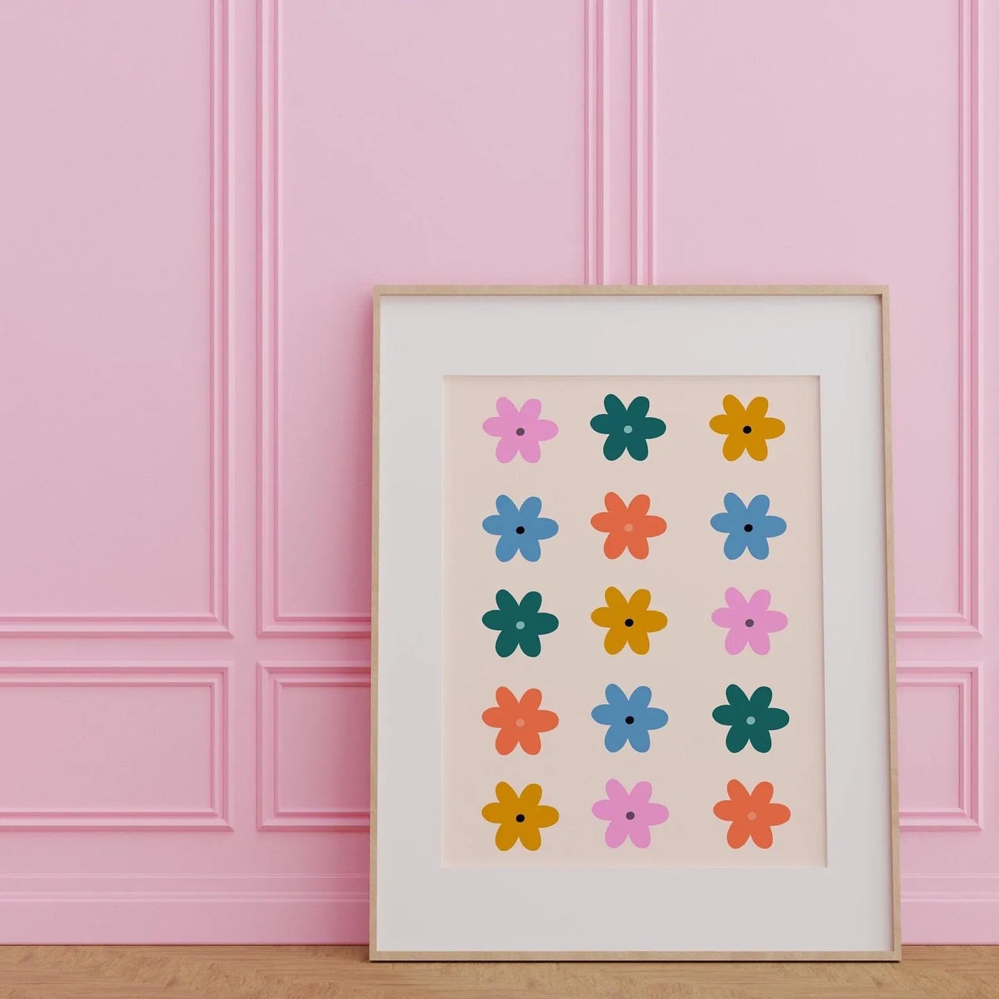 Flower Pattern Print