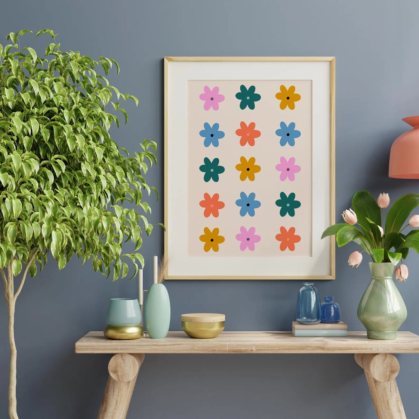 Flower Pattern Print