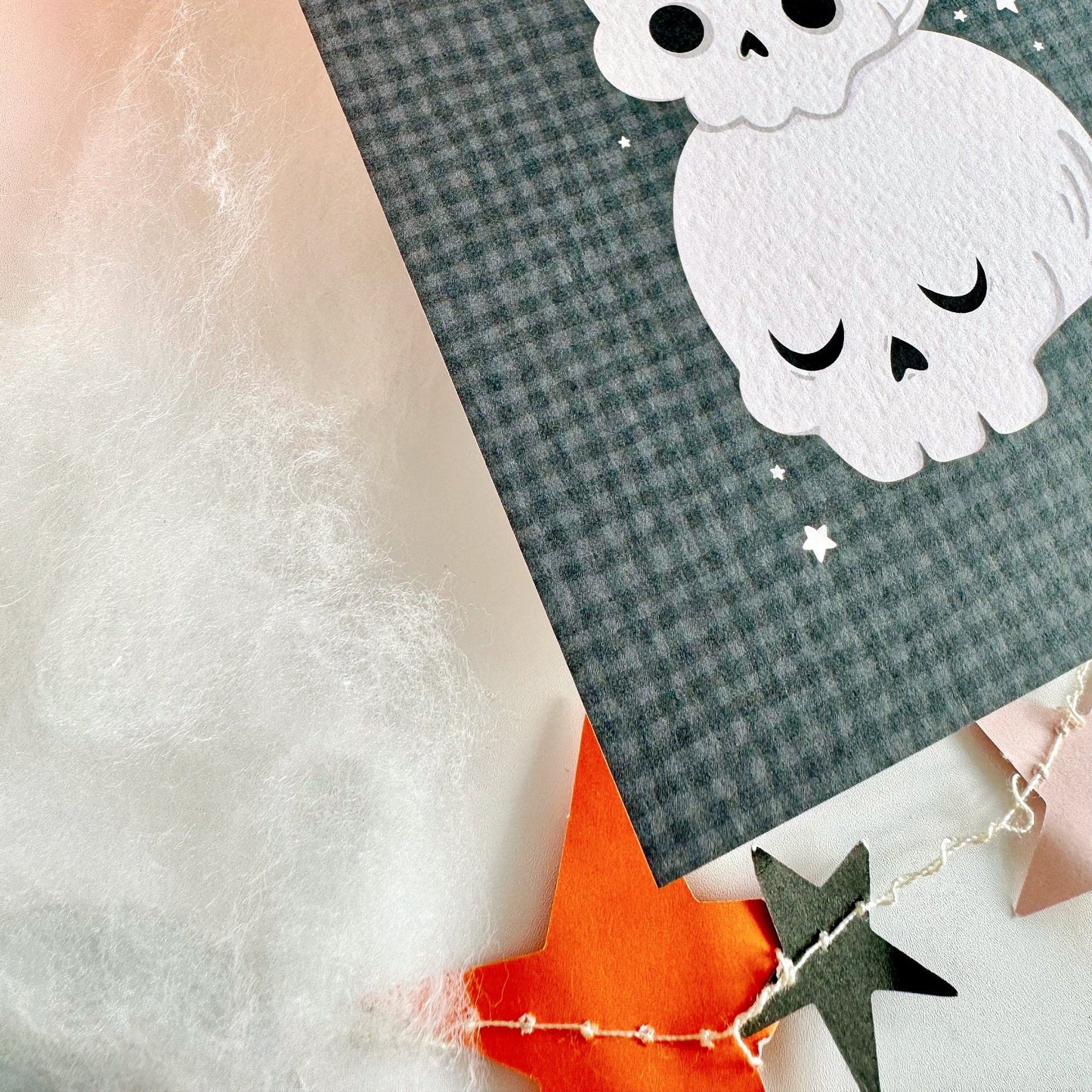 Halloween Skulls Postcard