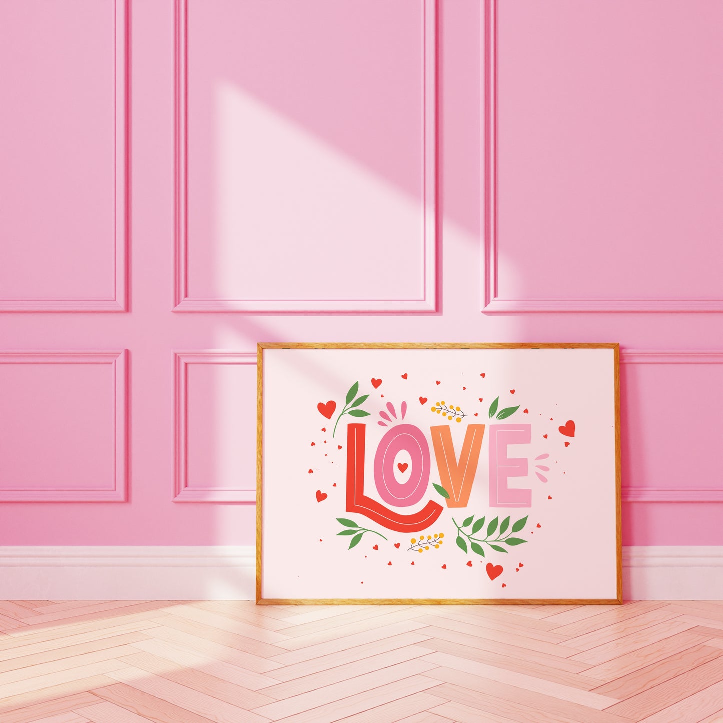 Love Typography Print