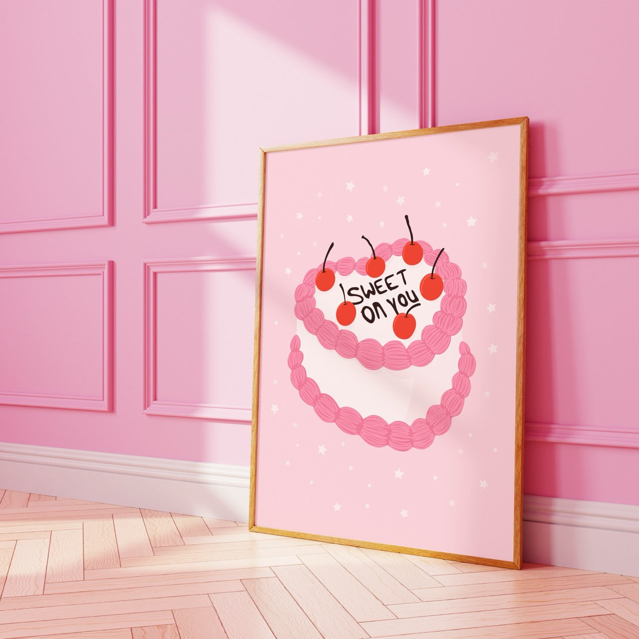 Sweet On You Cake Print