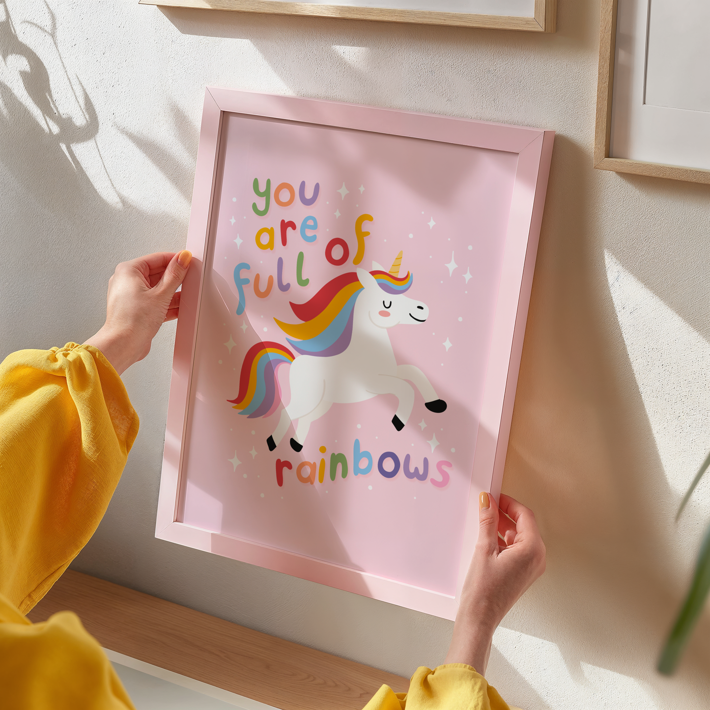 You Are Full Of Rainbows Print - Unicorn Wall Art