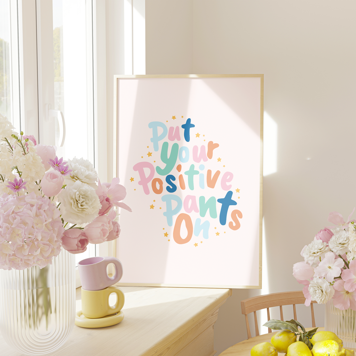 Positive Pants Print