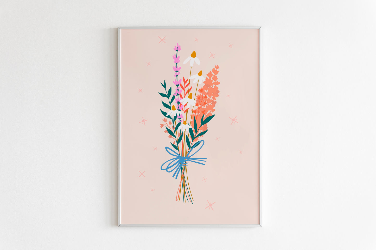 Wild Flower Bouquet Print
