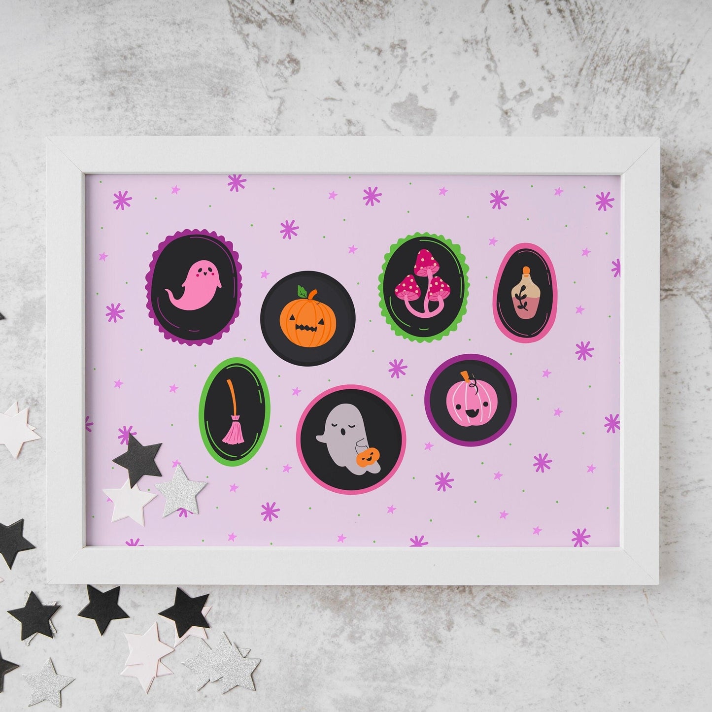Spooky Cute Halloween Print