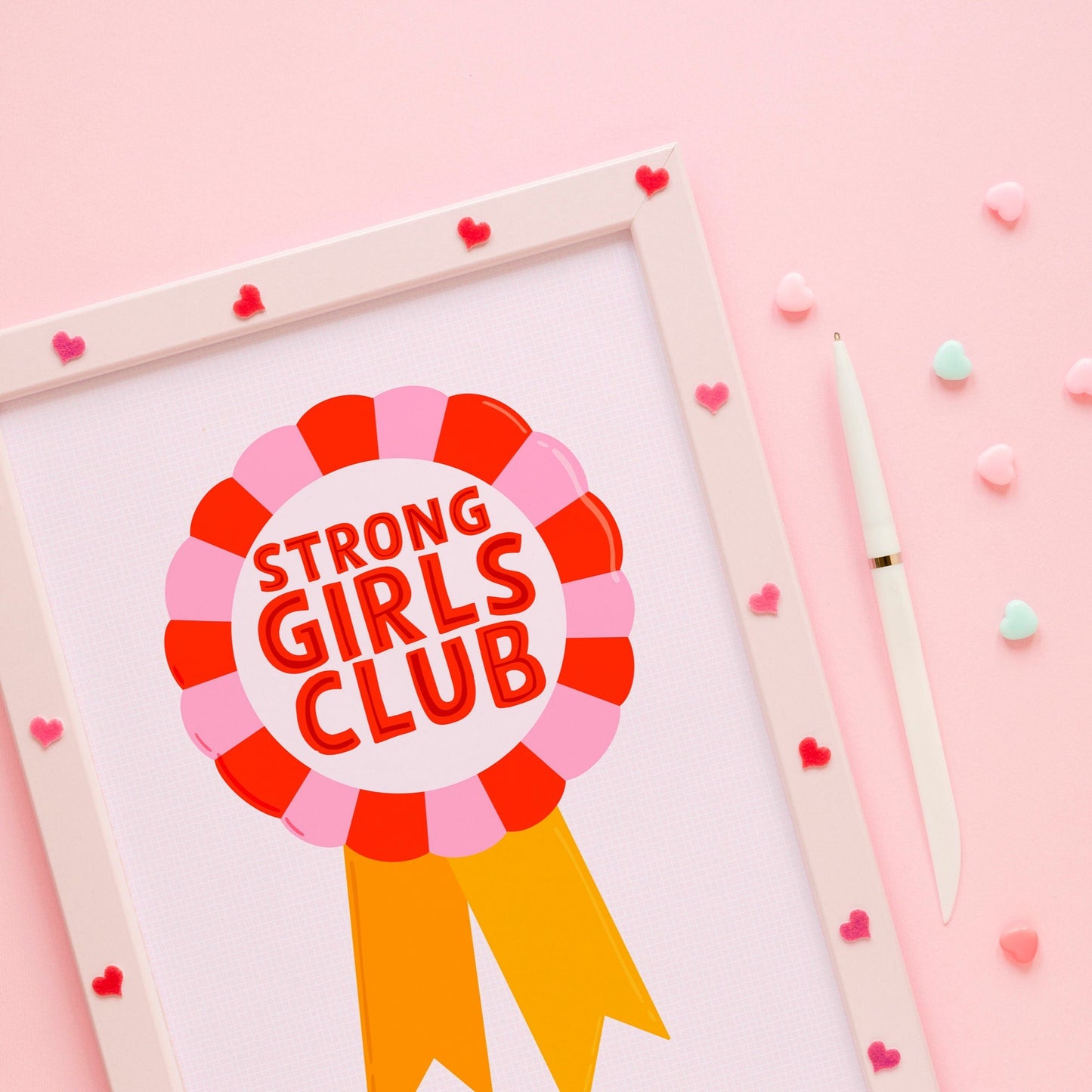 Strong Girls Print
