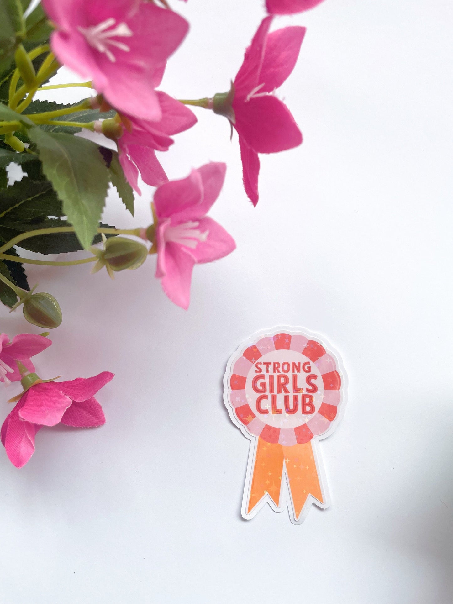 Strong Girls Club Sticker
