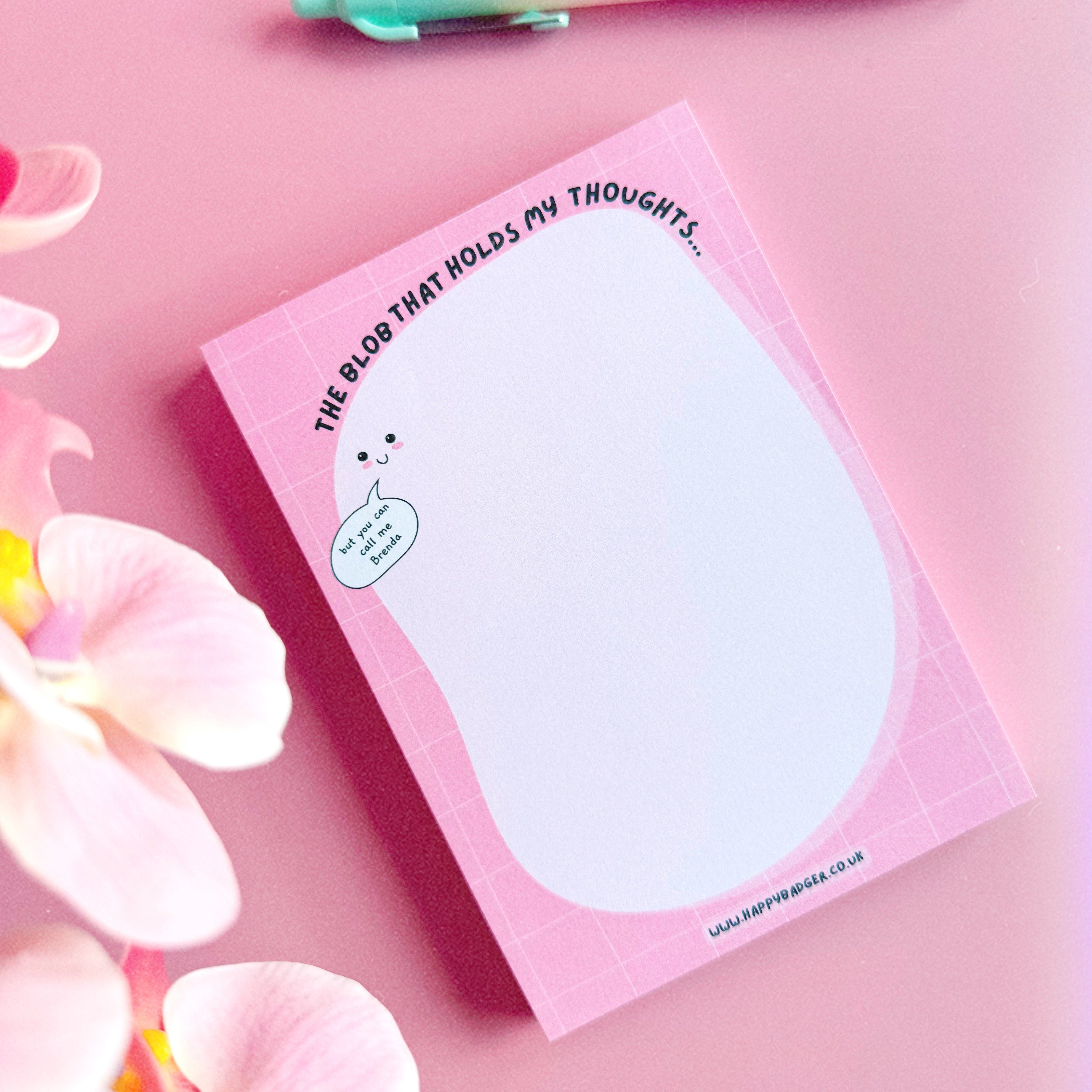 Notepads - Fun & colourful list making – The Happy Badger
