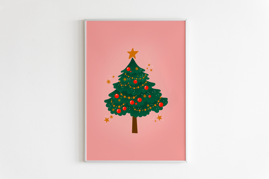 Christmas Tree Print