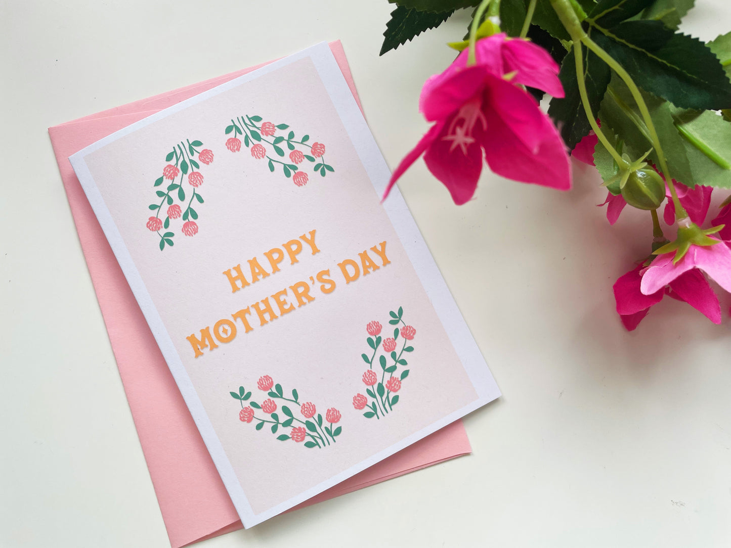 Floral Mother's Day Card A6 Greetings Card