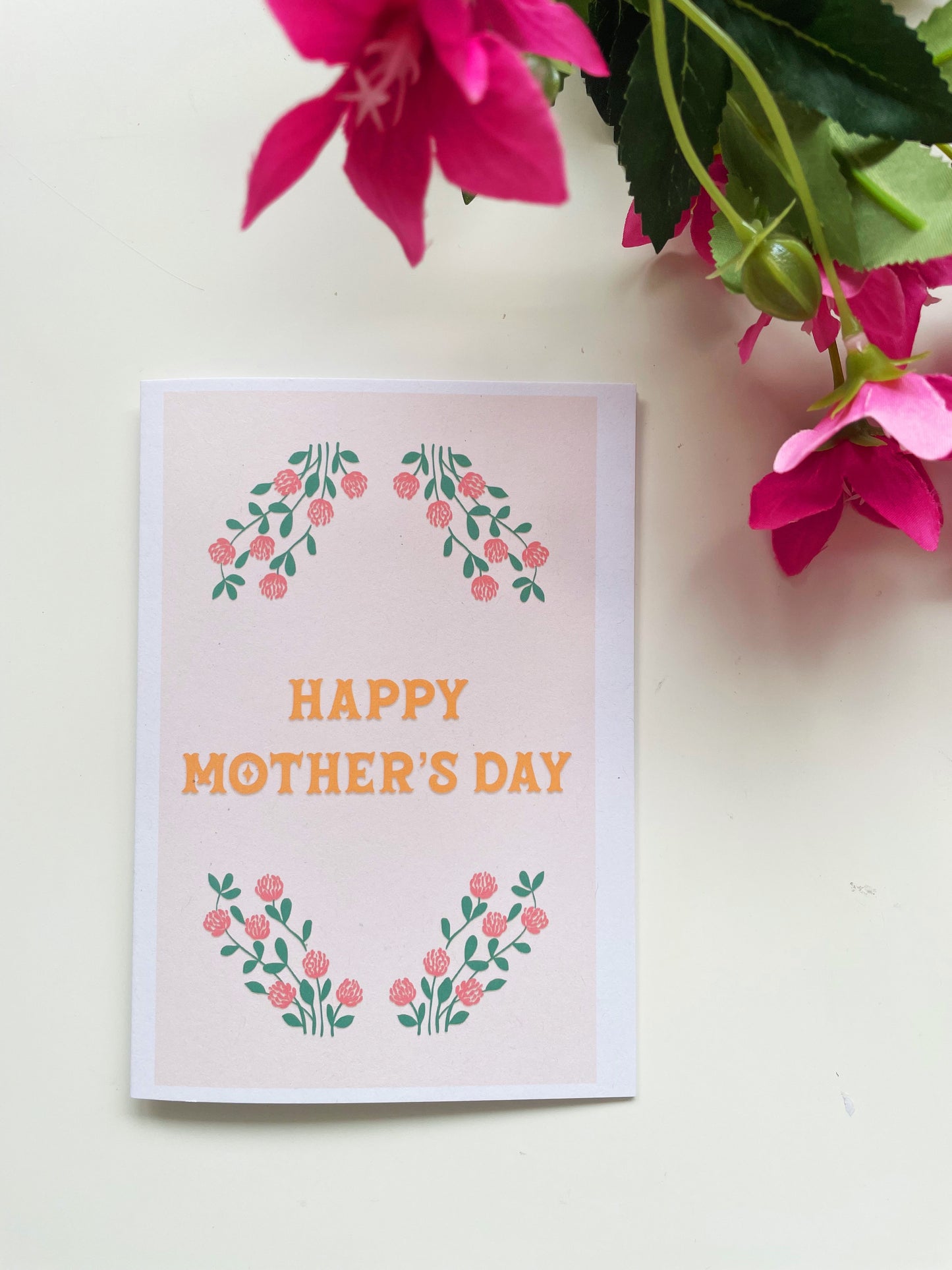 Floral Mother's Day Card A6 Greetings Card