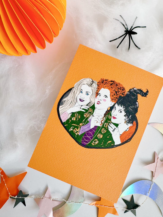 Hocus Pocus - The Sanderson Sisters Postcard