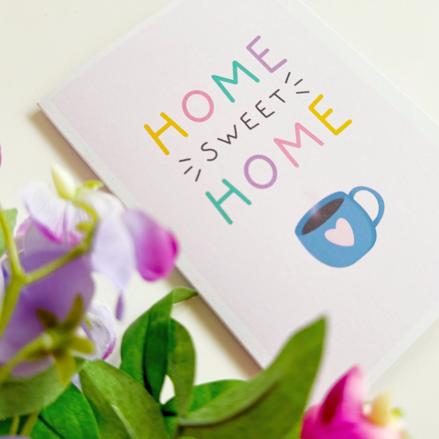 Home Sweet Home Card - A6 Greetings Card