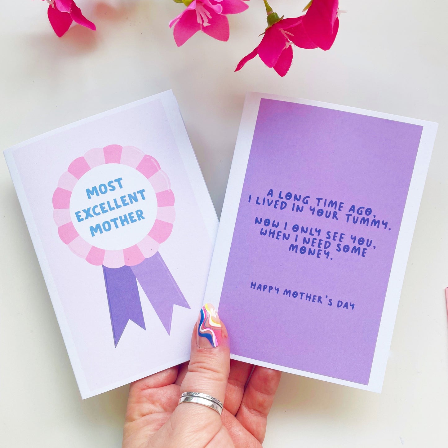 Cheeky Mother's Day Card - A6 Greetings Card