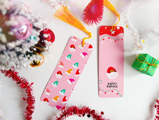 Christmas Hats Bookmark