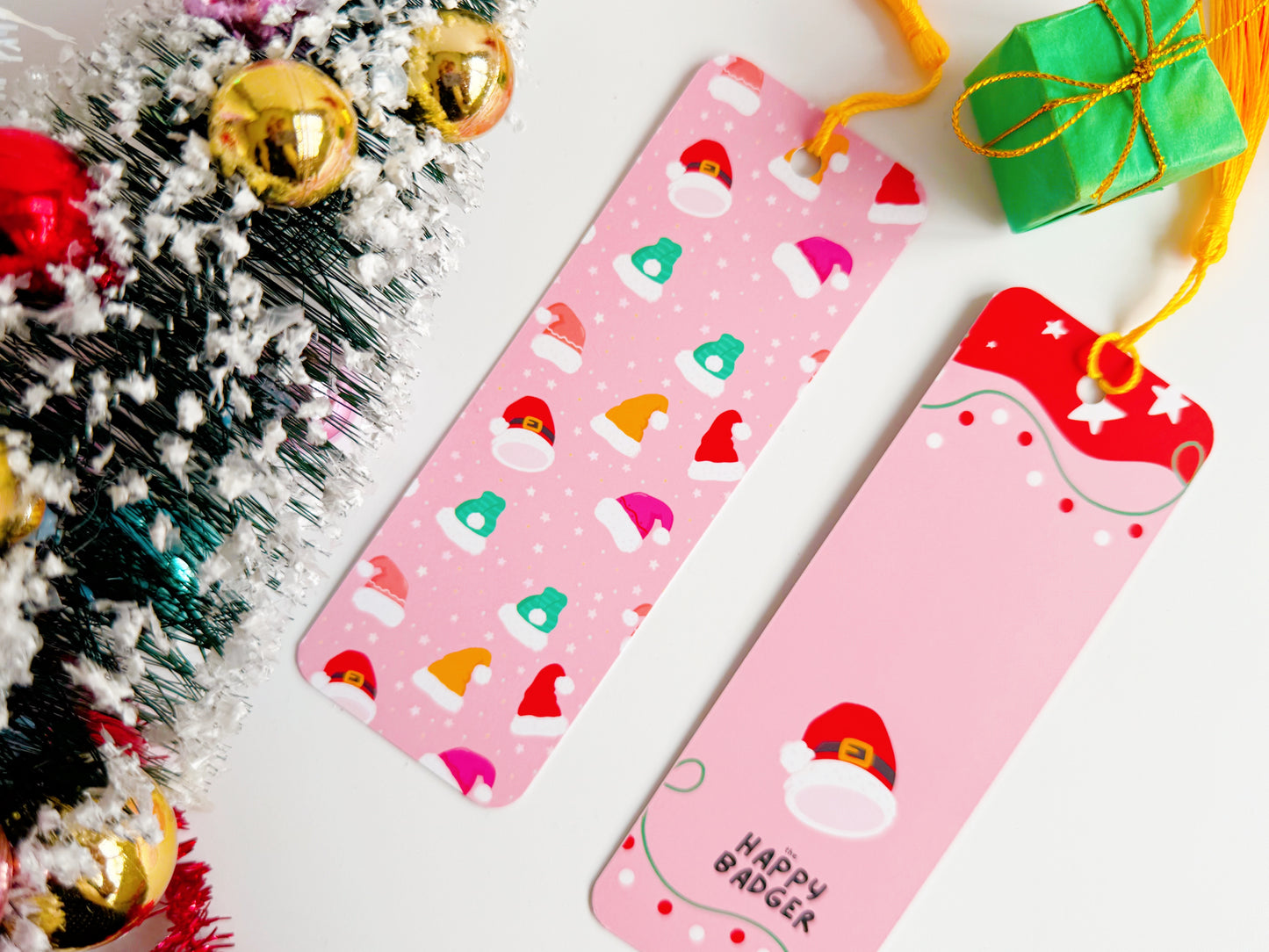 Christmas Hats Bookmark