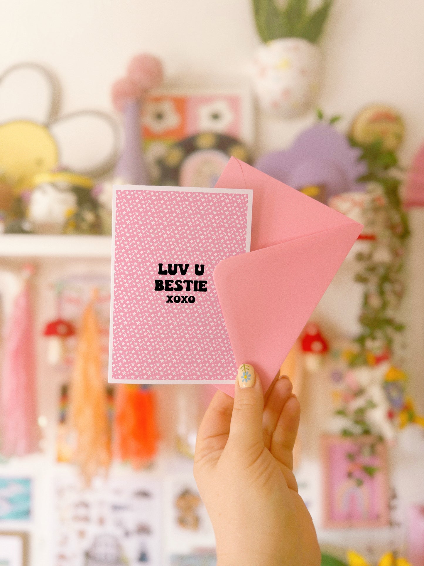 Luv U Bestie Card