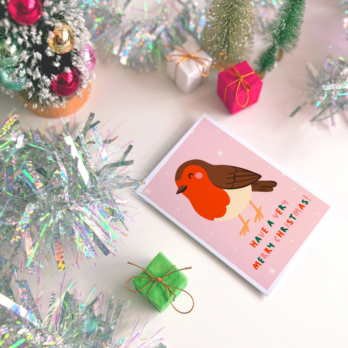 Christmas Robin Card