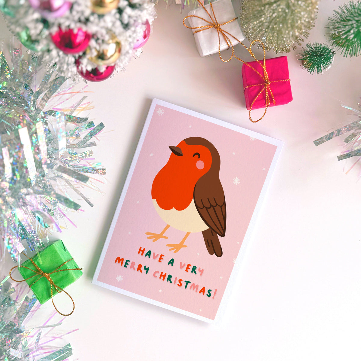 Christmas Robin Card
