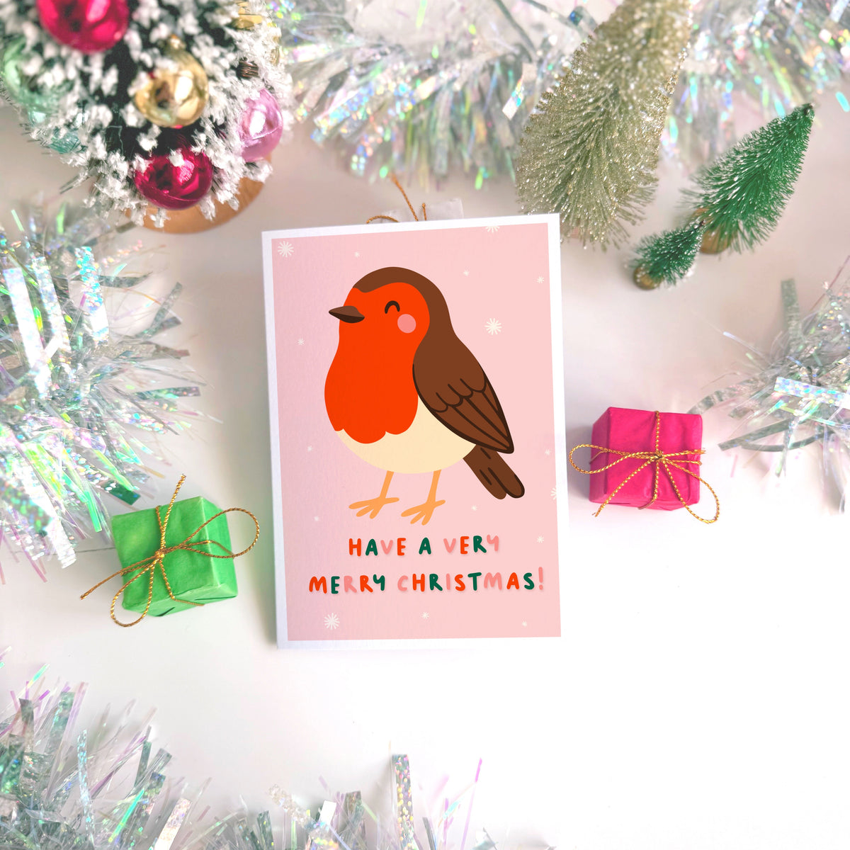 Christmas Robin Card