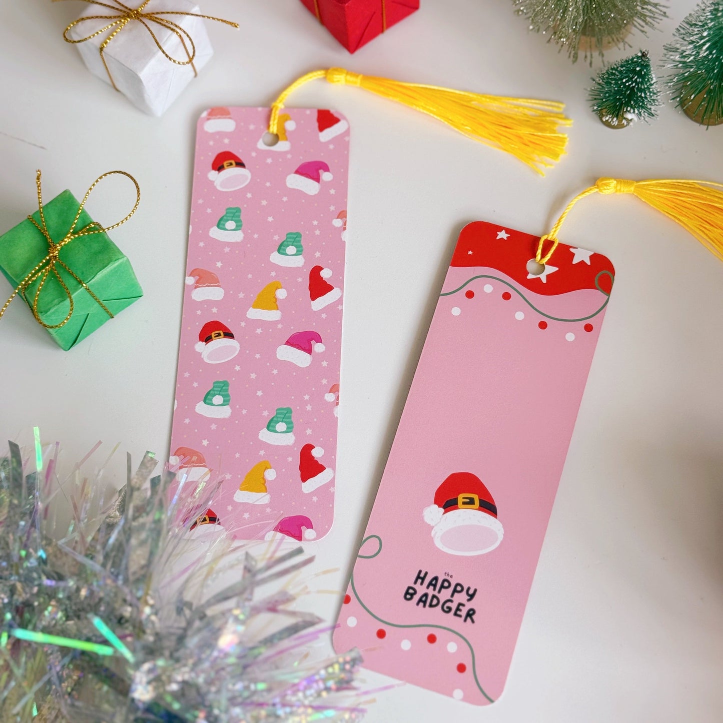 Christmas Hats Bookmark