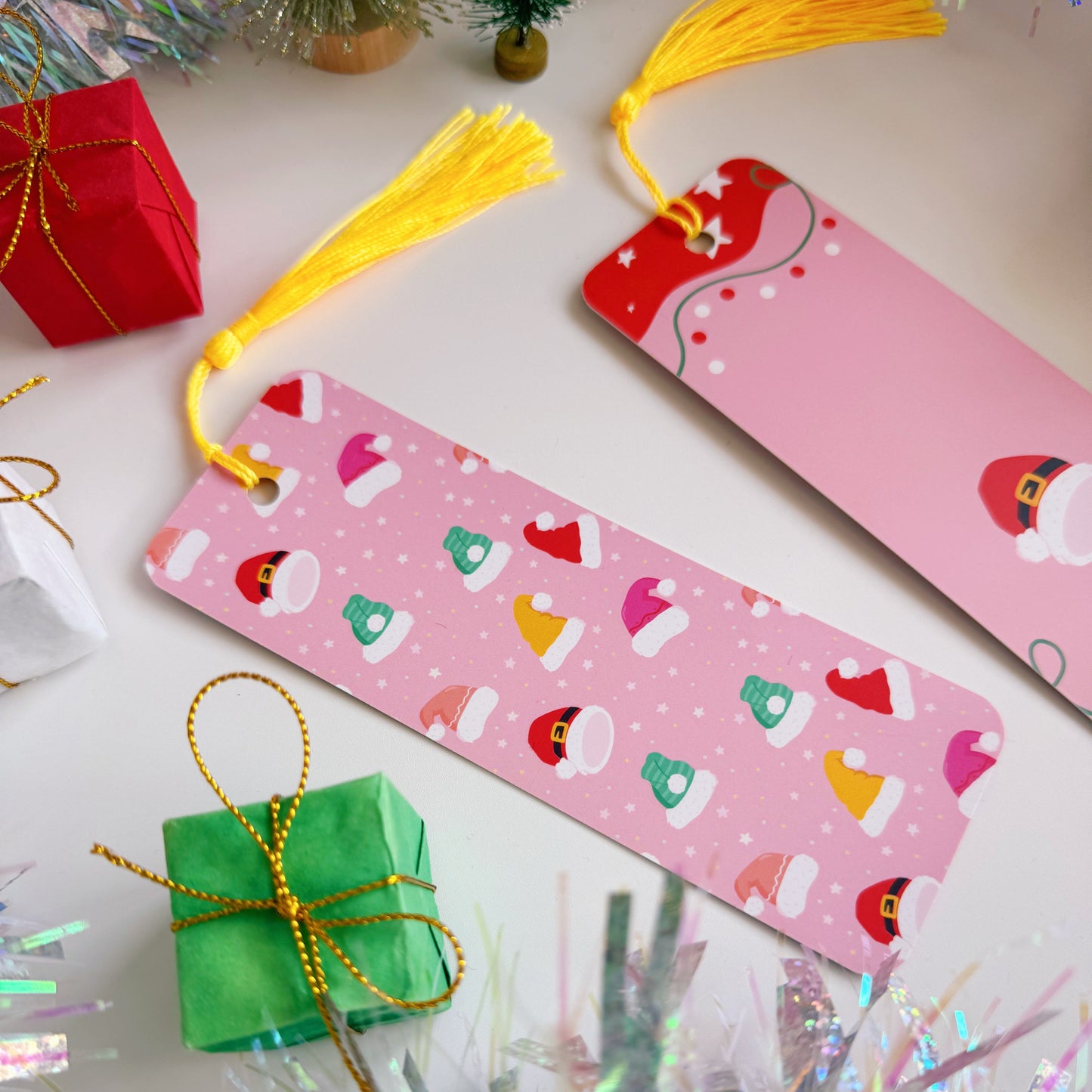 Christmas Hats Bookmark