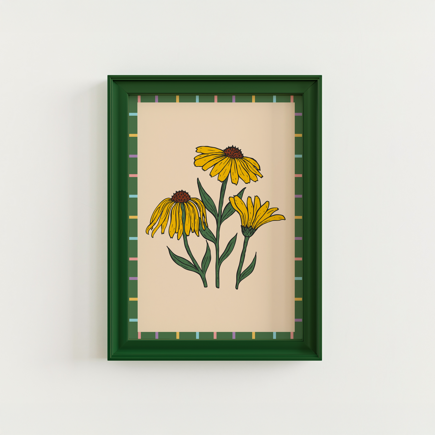 Autumn Daisies Print