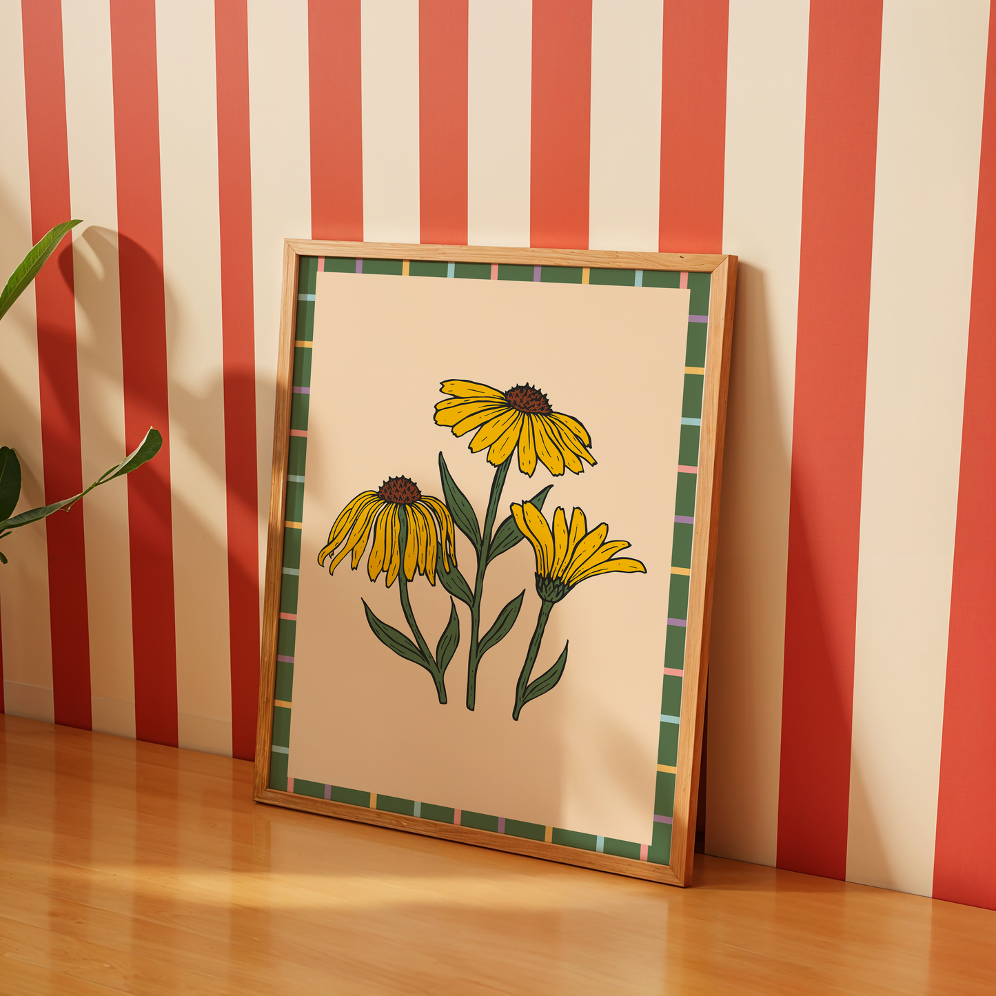 Autumn Daisies Print