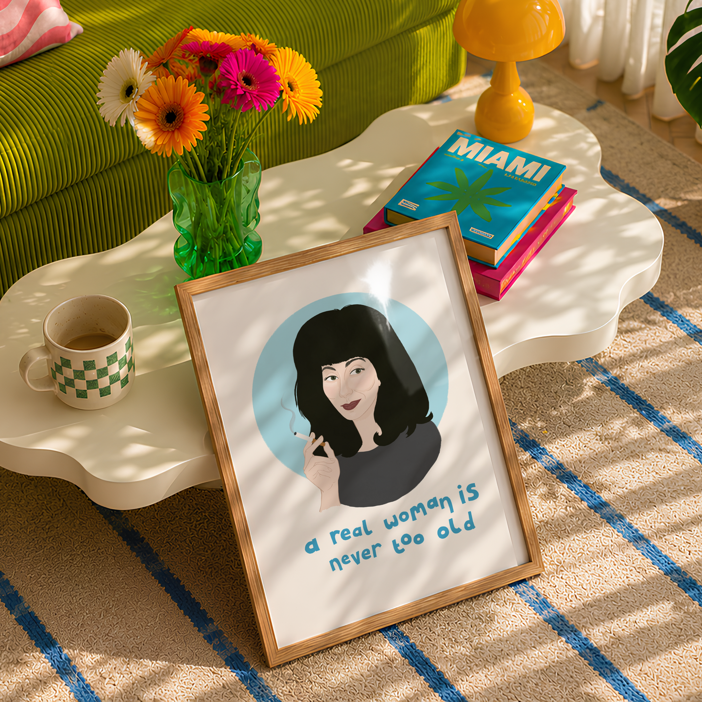 Cher - Mermaids Quote Print