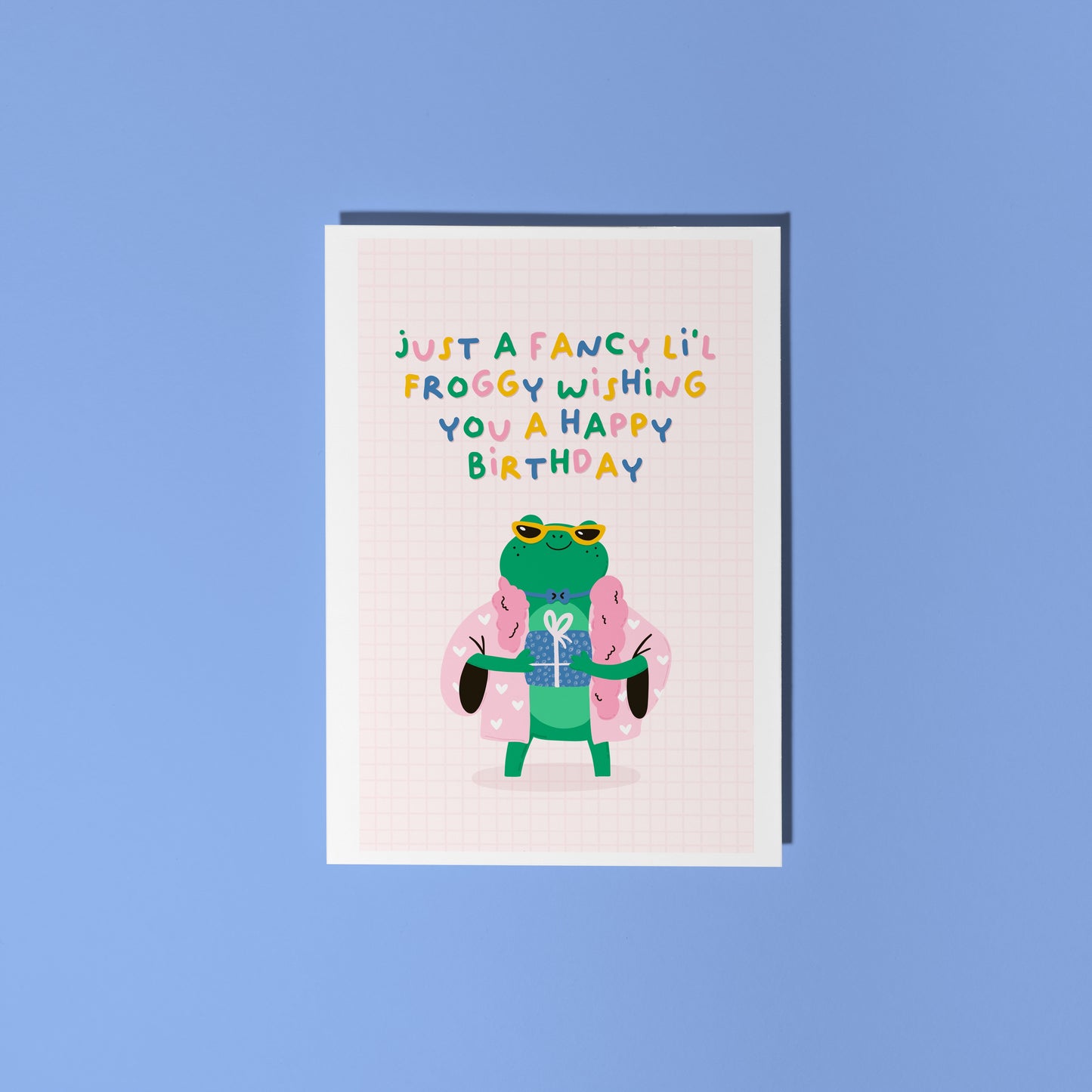 Birthday Froggy Card - A6 Greetings Card