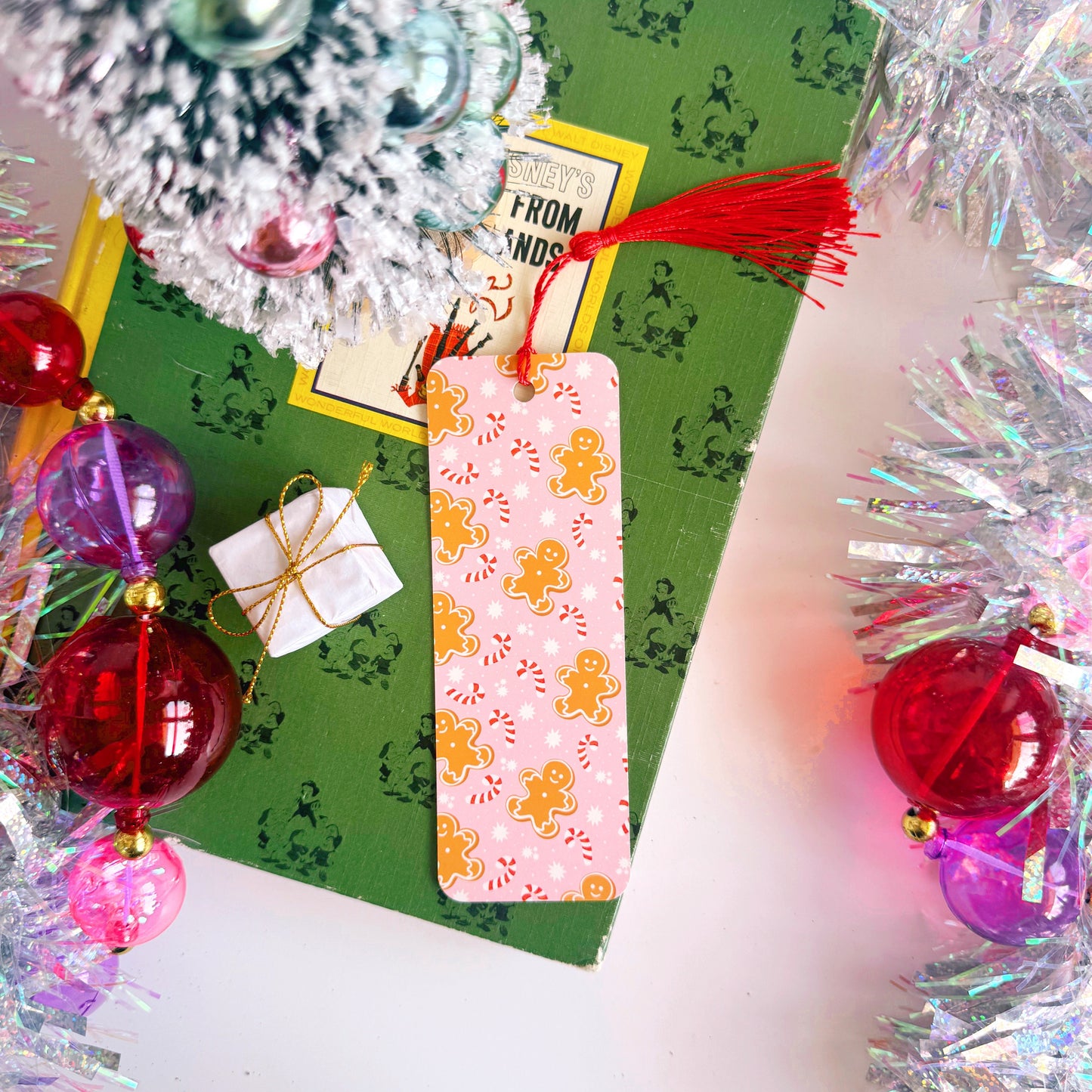 Gingerbread Person Christmas Bookmark