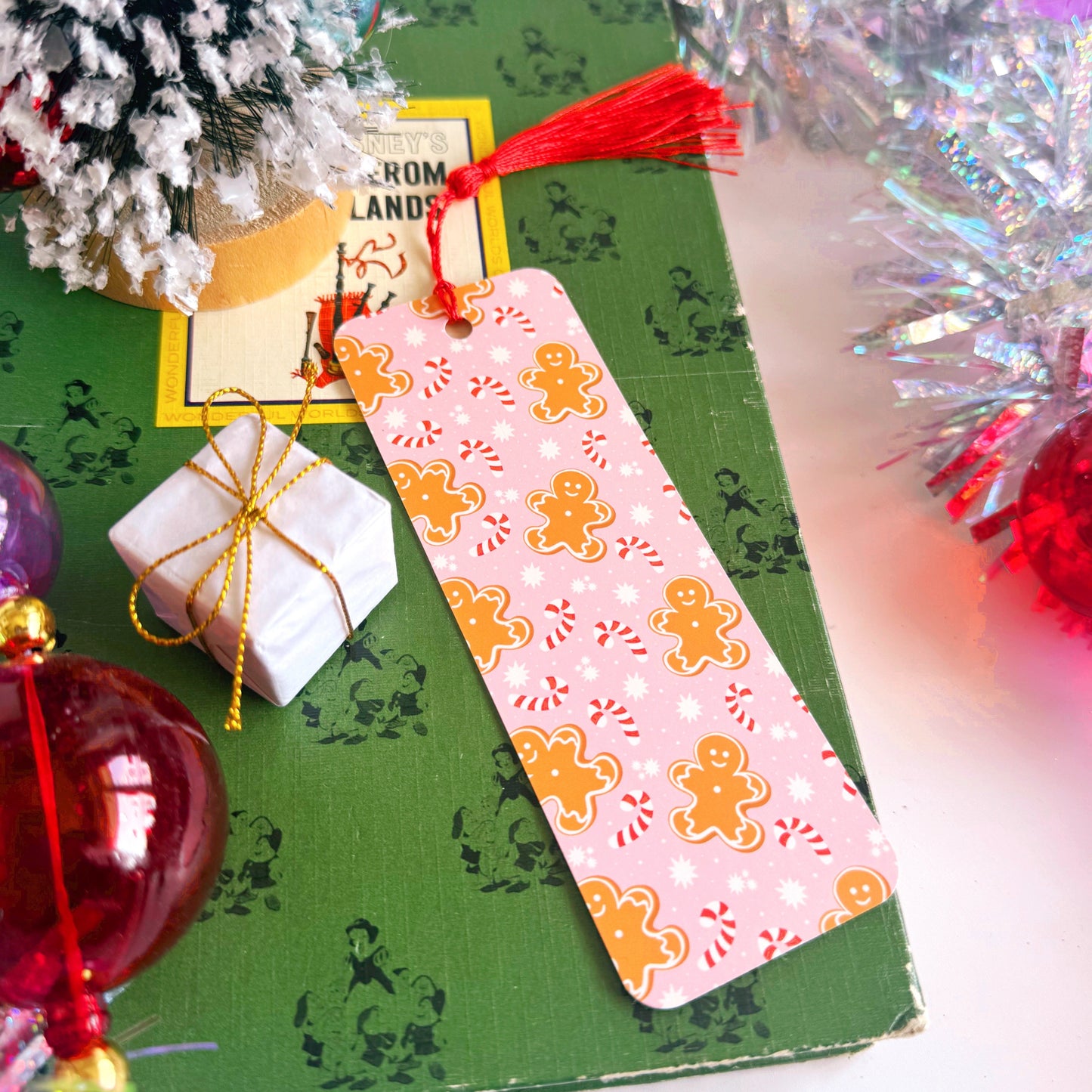 Gingerbread Person Christmas Bookmark