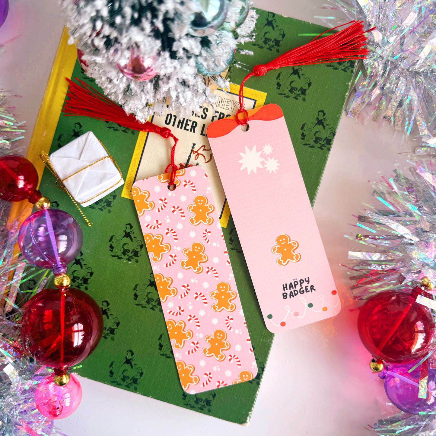 Gingerbread Person Christmas Bookmark