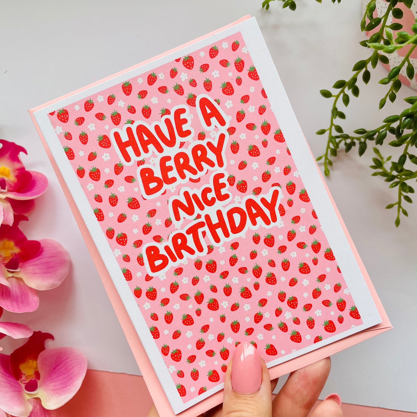 Have A Berry Nice Birthday A6 Greetings Card